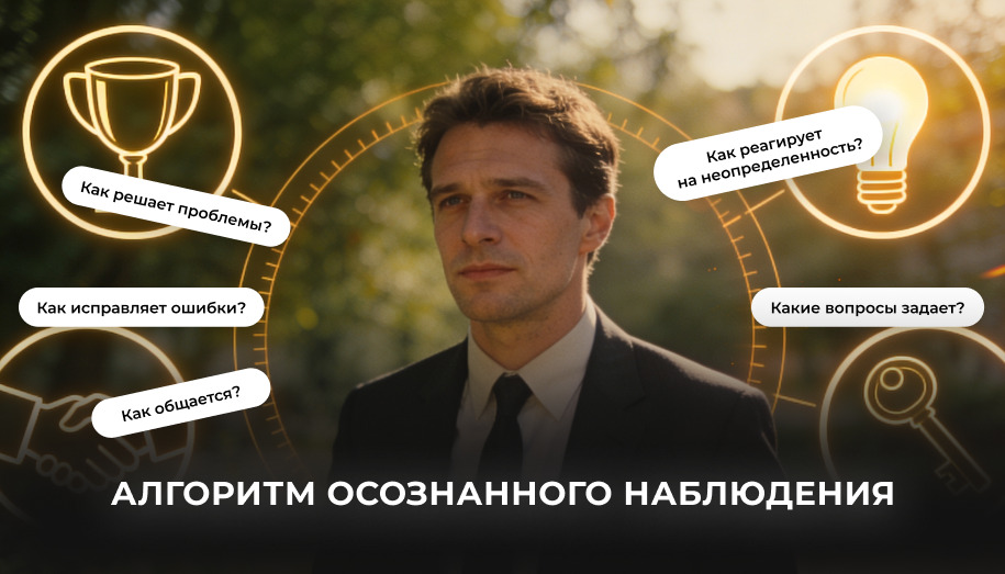 осознанное наблюдение Алгоритм осознанного наблюдения